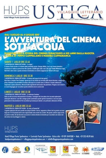 Ustica - The Adventure of the Cinema under water - 1/4 July 2017